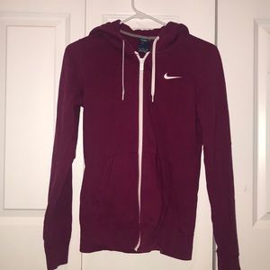 Women’s Nike zip-up sweatshirt